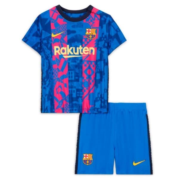 Trikot Barcelona Ausweich Kinder 2021-22